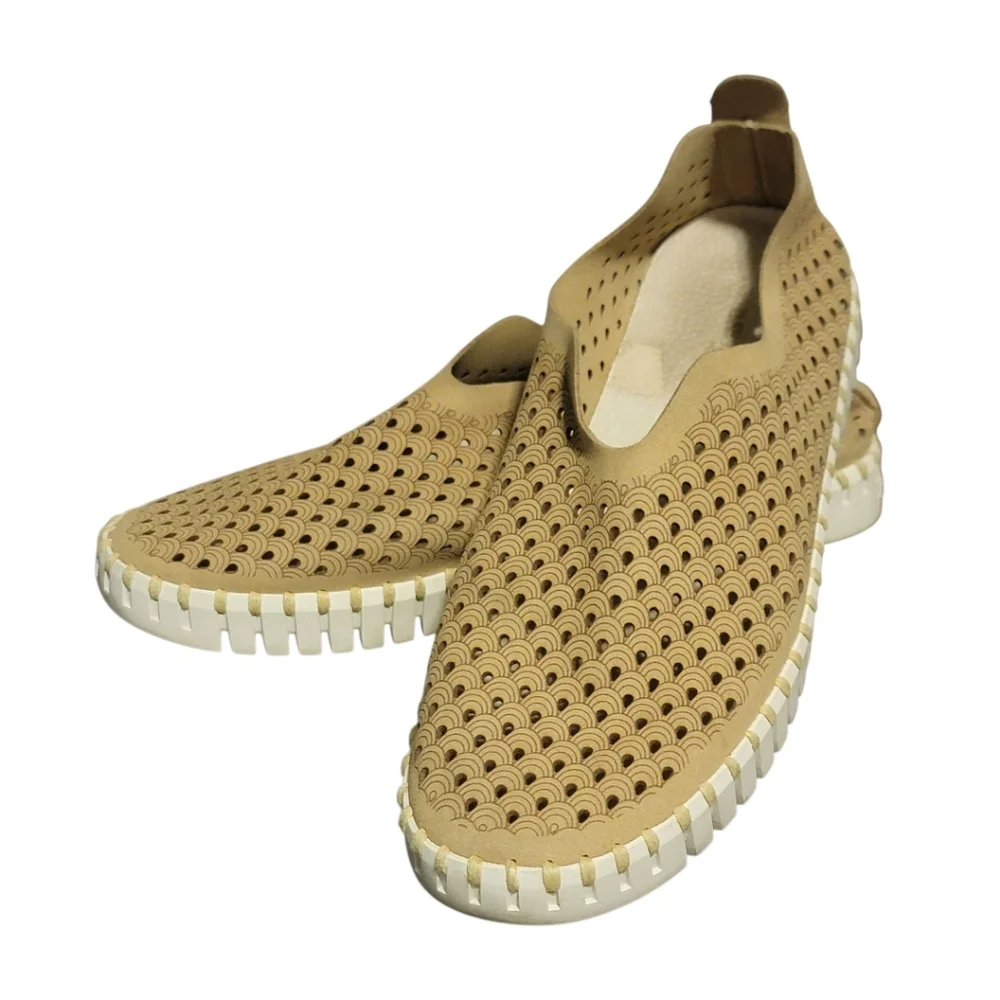 Ilse Jacobsen Tulip Perforated Slip‎ On Size 39 US 8.5-9